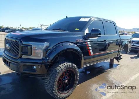 2018 Ford F-150 Lariat z USA, uszkodzony, nr VIN 1FTEW1EG3JFC46278